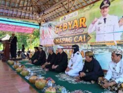 ‎Bupati Eman Suherman Buka Upacara Adat Mapag Cai Desa Teja,Warisan Budaya Sejak 1780 Masehi
