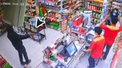 Garong Beraksi! Pegawai Alfamart Burujul Kulon Kena Tembak, Uang 7 Juta Digondol Pelaku