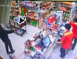 Garong Beraksi! Pegawai Alfamart Burujul Kulon Kena Tembak, Uang 7 Juta Digondol Pelaku