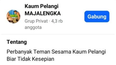 Grup Facebook ‘Kaum Pelangi Majalengka’ Jadi Sorotan, PUI Ajak Masyarakat Kedepankan Edukasi dan Literasi Digital