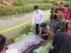 Di Tepian Irigasi Dawuan, Seorang Lansia Menutup Perjalanan Hidupnya, Petugas Sigap Lakukan Evakuasi