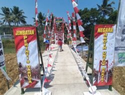 Jembatan Garuda Merah Putih Akhirnya Berdiri, Warga Talaga Tak Lagi Harus Memutar Jalan