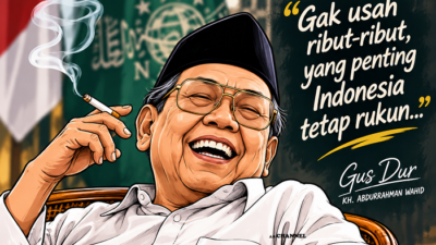 MAKAM GUS DUR DIBUKA 24 JAM! Selama Muktamar NU ke-35, Warga Nahdliyin Bebas Ziarah Siang-Malam