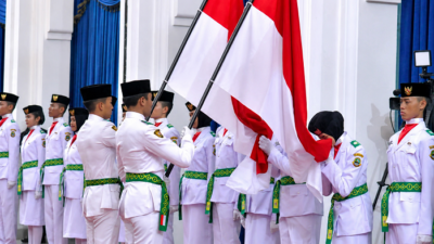 51 Putra-Putri Terpilih Jawa Barat Dikukuhkan Jadi Paskibraka, Membawa Merah Putih dalam Dada