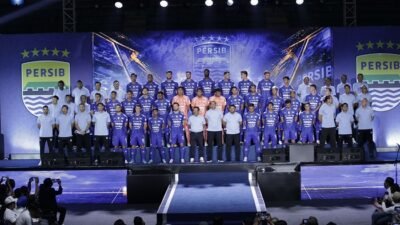 32 Pemain PERSIB Diperkenalkan, 12 Asing dan 2 Bintang Timnas Siap Buru 4 Gelar
