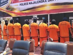 WOW! Sebulan Polres Majalengka Bongkar 20 Kasus Kriminal, 40 Tersangka Diciduk