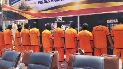 WOW! Sebulan Polres Majalengka Bongkar 20 Kasus Kriminal, 40 Tersangka Diciduk