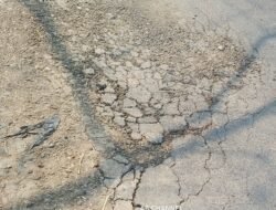 Baru Tiga Bulan Berjalan, Pemeliharaan Jalan Kedungkencana Mulai Ada yang Rusak