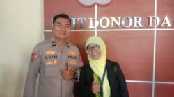 Ketua DPC AWI Karawang Hadiri HUT Humas Polri ke-75, Donor Darah di Polresta Kumpulkan 35 Kantong