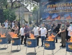 Bikin Melongo! 33,89 Juta Batang Rokok Ilegal Dimusnahkan, Potensi Kerugian Negara Rp25,43 Miliar